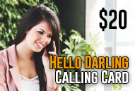 Hello Darling $20